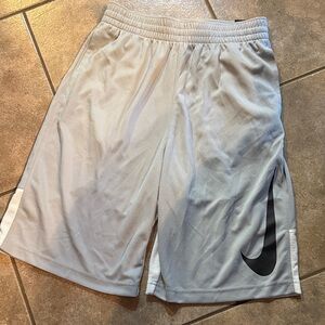 Nike Light Gray Sports Shorts